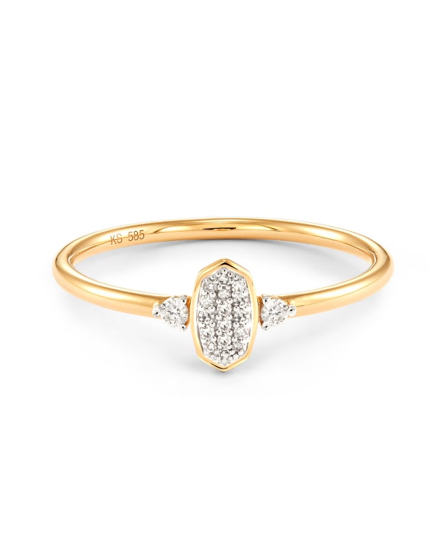 Marisa 14k Gold Band Ring image number 0.0